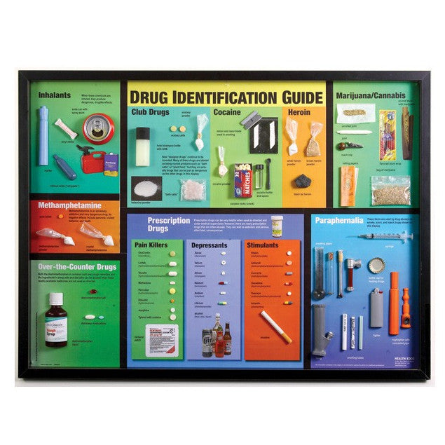 Drug Identification Guide Display 79216 | Health Edco | Drugs Awareness ...