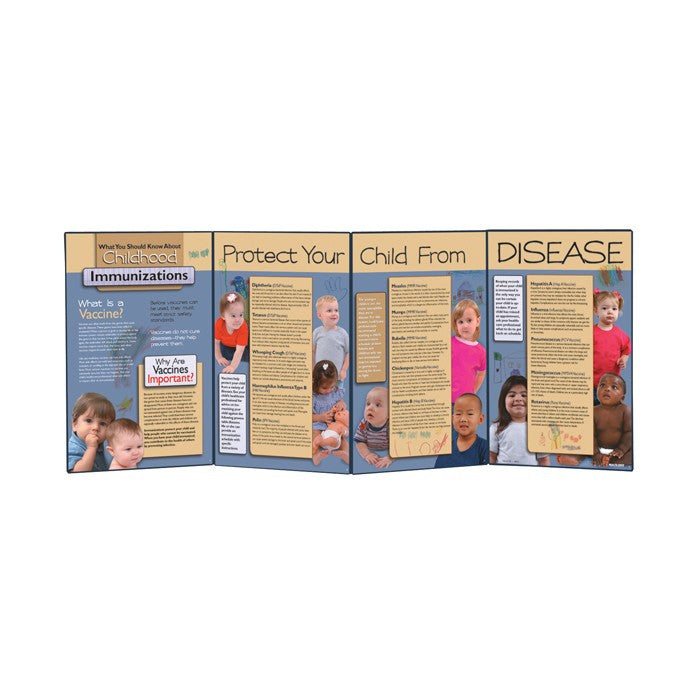 What You Should Know About Childhood Immunizations Folding Display