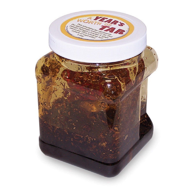 A Year's Worth of Tar Model 79120 | Smoking Education | Health Edco ...