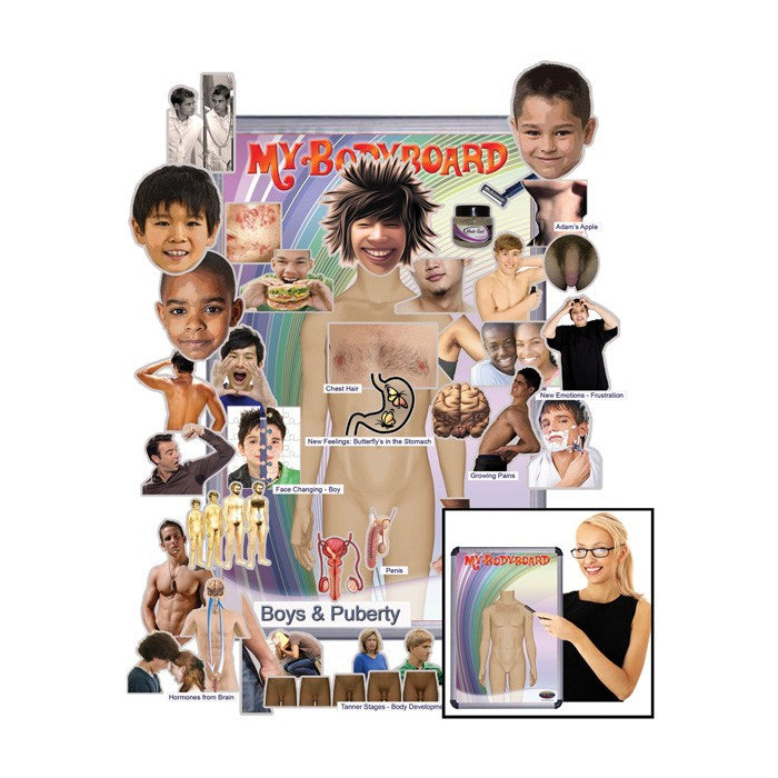 MyBodyBoard Puberty - Boys (for Professionals)