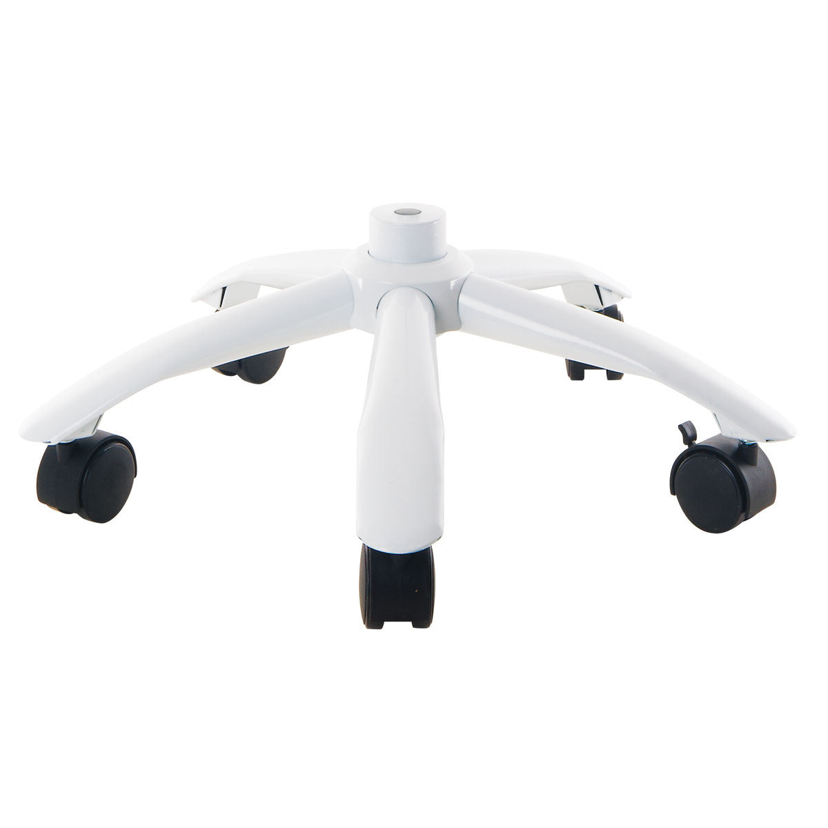 Metal Skeleton Stand Base with 5 Casters 1013911