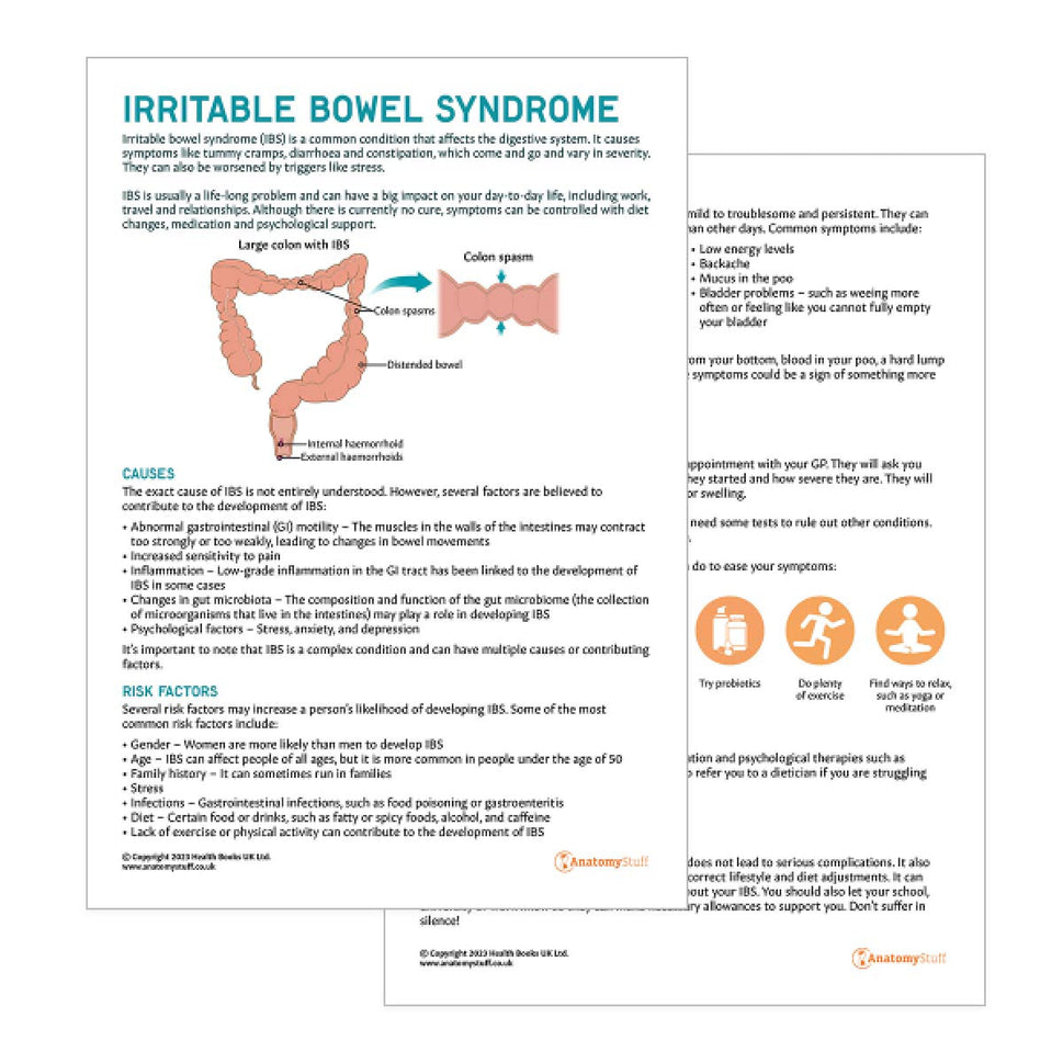 Irritable Bowel Syndrome (IBS) Patient Education Handout (Printable PDF)