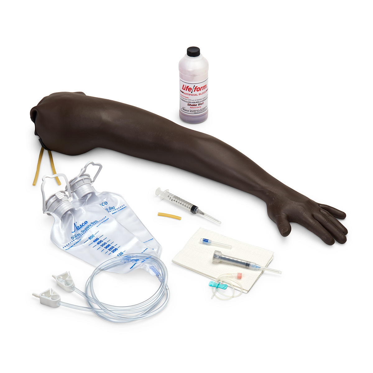 Adult Venipuncture and Injection Training Arm (Black)