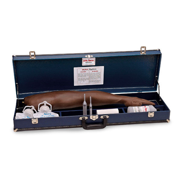 Adult Venipuncture and Injection Training Arm (Black)