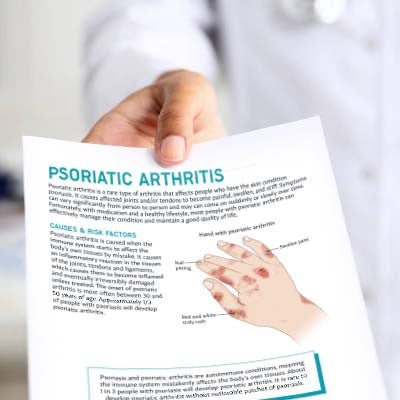 Psoriatic Arthritis Patient Education Handout (Printable PDF)