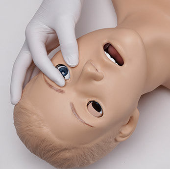 Realistic Eyes for Ophthalmic Exercises