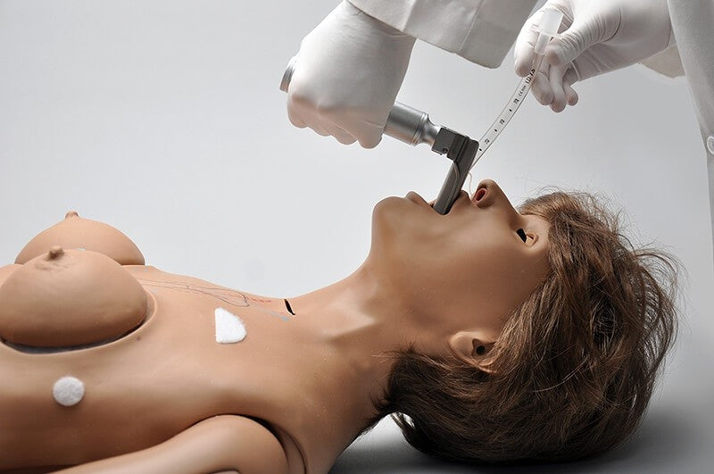 Code Blue Multipurpose Patient Simulator with Intubation Airway