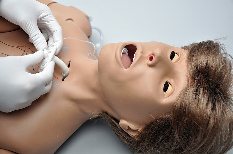 Code Blue Multipurpose Patient Simulator with Intubation Airway