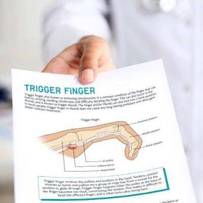 Sample Handout Trigger Finger